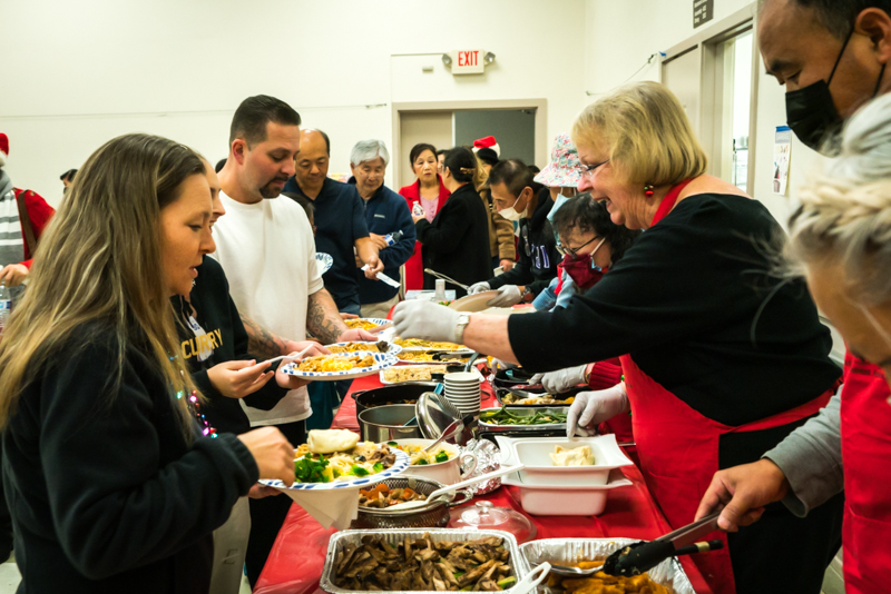 Potluck Christmas Party